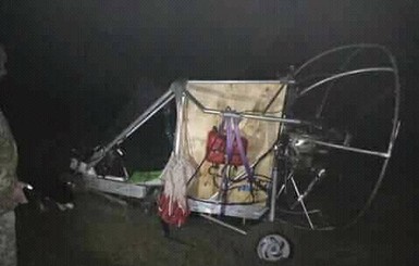 На Львовщине потерпел крушение самодельный вертолет для перевозки контрабанды
