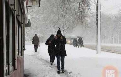 В апреле Украину заметет снегом