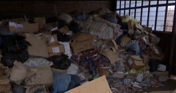 На складе в Запорожье нашли тонны человеческих останков