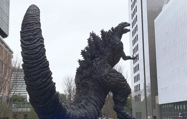 В Япония появилась рекордная статуя Годзиллы