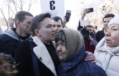 Савченко проведет эту ночь в здании СБУ