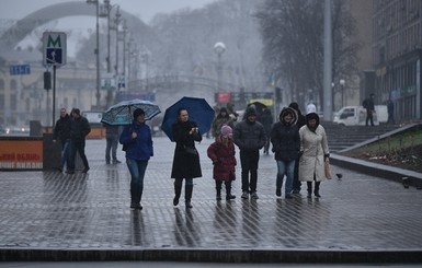 Сегодня днем,27 марта, в Украине пройдут дожди