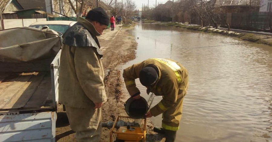 В Одесской области наводнение: Дунай вышел из берегов
