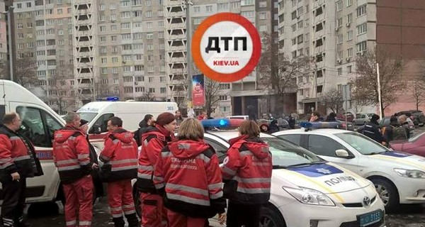 В Киеве двое водителей устроили перестрелку посреди улицы