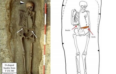 В Италии нашли останки мужчины с ножом вместо руки