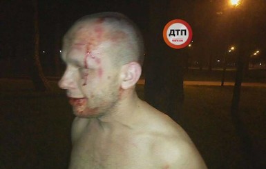 Массовая драка в Киеве: один из участников бросил людям под ноги гранату