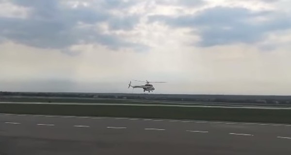 В Запорожье в небо поднялся первый украинский вертолет