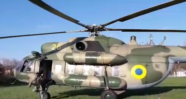 В Винницкой области  женщину освобождали из плена при помощи вертолета и КОРДа