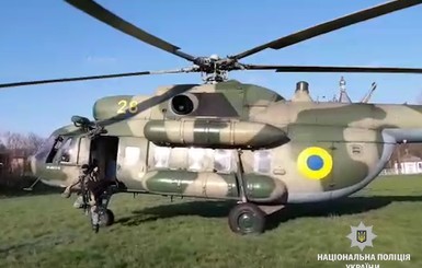 В Винницкой области  женщину освобождали из плена при помощи вертолета и КОРДа