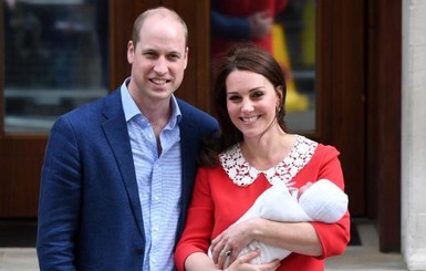 Принц Уильям и Кейт Миддлтон показали новорожденного ребенка
