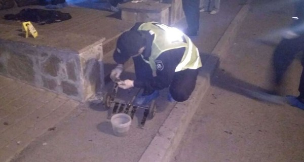 В Киеве посреди улицы мужчина умер от взрыва гранаты