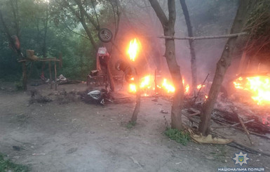 На лагерь ромов в Тернополе могли напасть из мести за побитых детей