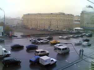 Машины прокуратуры и ГАИ столкнулись в центре Москвы 