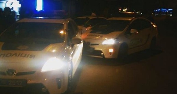 В Киеве столкнулись две машины патрульных