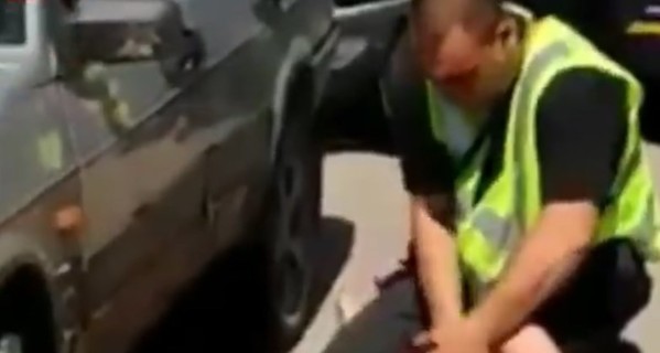В Ржищеве полиция пешком гонялась за пьяной водительницей