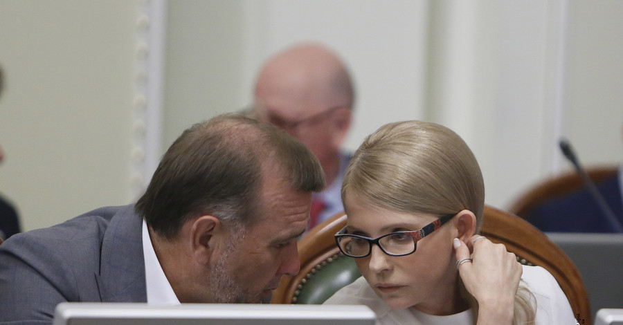 Юлия Тимошенко инициирует рассмотрение в парламенте вопроса об увольнении главы 