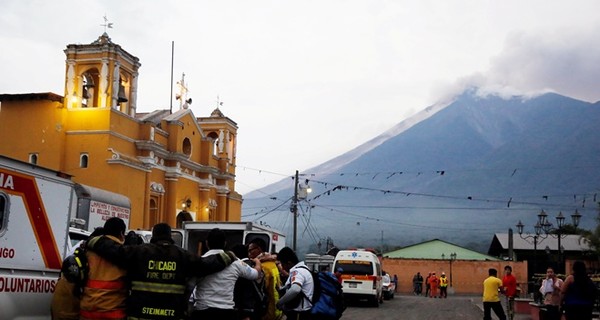 В Гватемале произошло новое извержение вулкана