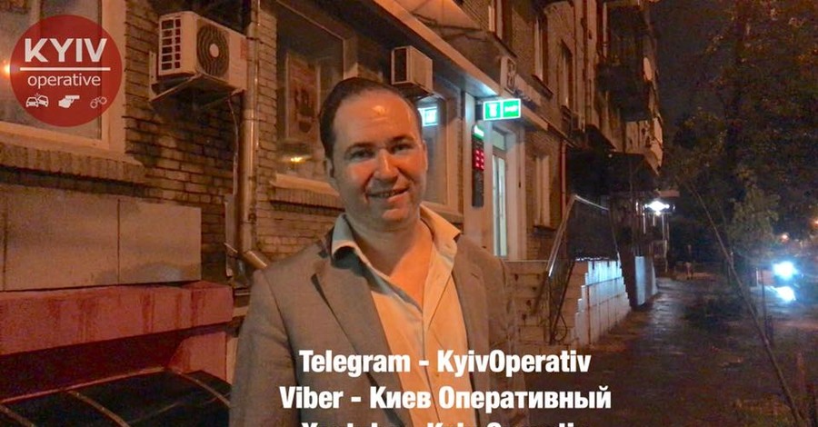 В Киеве журналисты не дали российскому консулу сесть за руль после ресторана