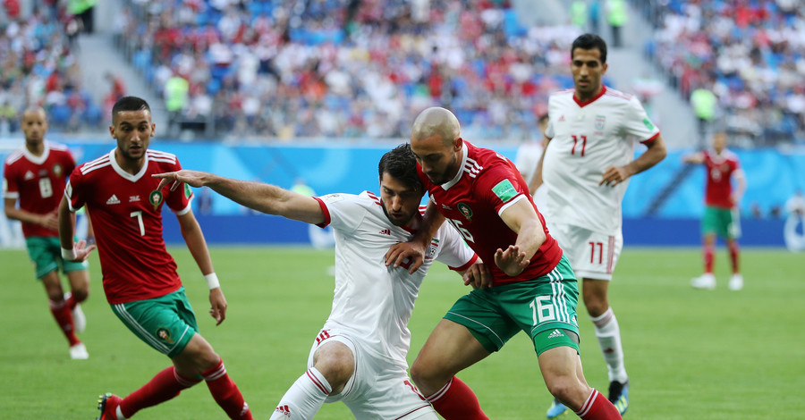 Иран вырвал победу у Марокко на 96-й минуте матча в Питере
