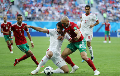 Иран вырвал победу у Марокко на 96-й минуте матча в Питере