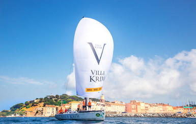 Новости компании. Яхта Villa Krim лидирует в парусной регате Giraglia Rolex Cup 2018