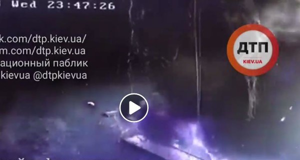 Под Киевом водитель взорвал АЗС, забыв вытянуть заправочный пистолет из бензобака