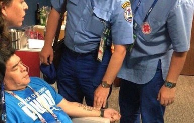 После матча на ЧМ-2018 Диего Марадона попал в больницу