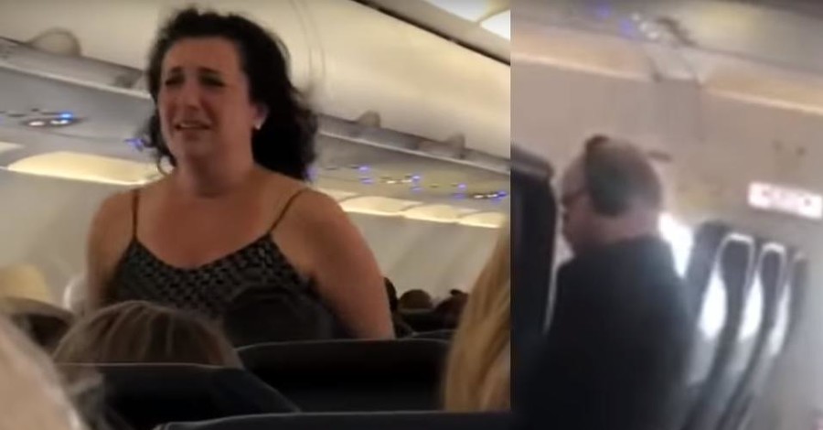 В США взбесившаяся женщина угрожала показать пассажирам самолета ад