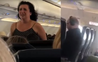 В США взбесившаяся женщина угрожала показать пассажирам самолета ад