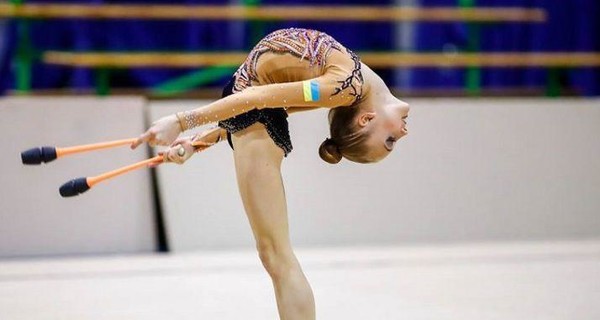 Украинская гимнастка завоевала пять золотых медалей