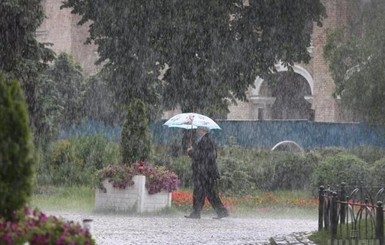 На выходных часть Украины зальет дождями