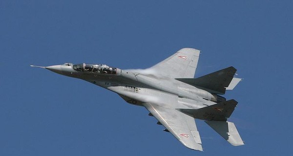 В Польше во время ночного полета разбился МиГ-29