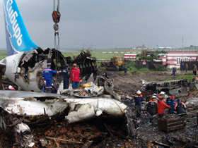 Под Кишиневом разбился самолет с украинцами 