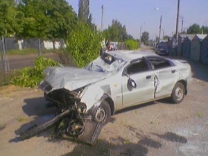 Трое луганчан насмерть разбились в дорожной аварии 