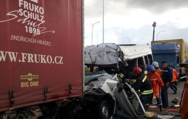 Под Житомиром погибли 9 пассажиров и водитель маршрутки Киев-Ровно