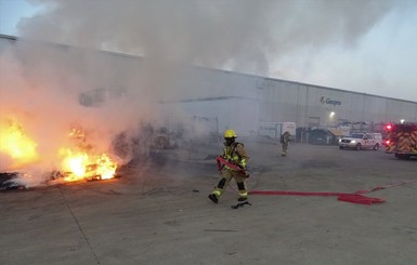 В Техасе пожарные дважды тушили чипсы