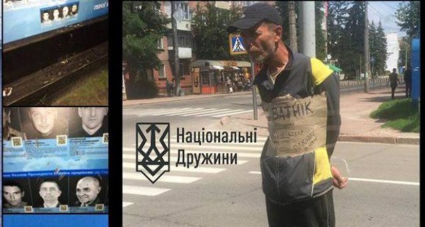 Полиция Чернигова: Мужчина сам попросил себя привязать к столбу