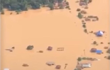 При прорыве плотины в Лаосе погибли 40 человек, сотни пропали без вести