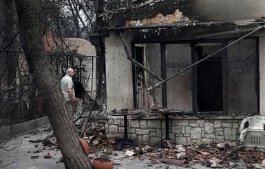 Жертвами лесных пожаров в Греции стал 91 человек