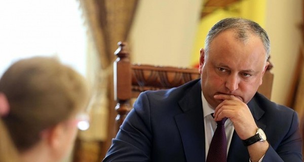 Додон заявил, что Молдова желает получать российский газ в обход Украины