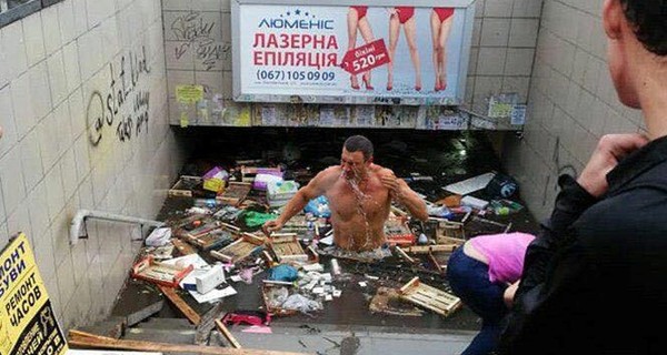 Кличко дал оценку работе коммунальщиков после урагана в Киеве