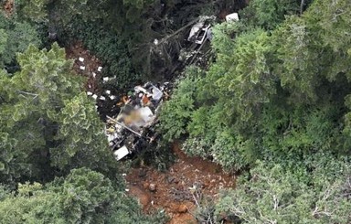 В Японии разбился спасательный вертолет, погибли девять человек