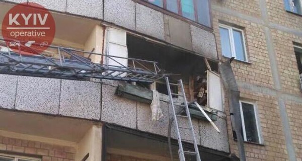 В Киеве взорвалась квартира
