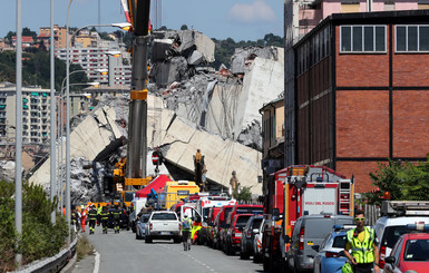 Трагедия с мостом в Италии: в больницу попали двое украинцев