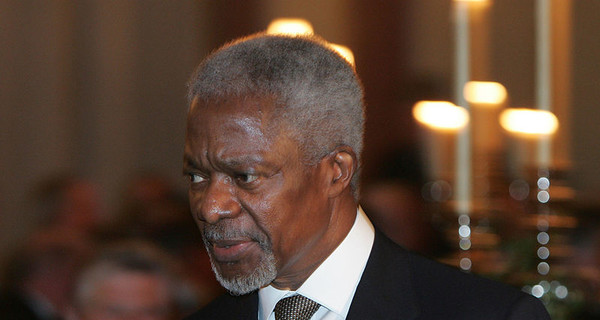 Умер экс-генсек ООН и нобелевский лауреат Кофи Аннан