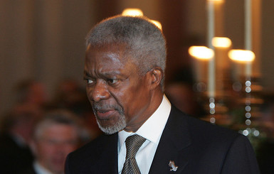 Умер экс-генсек ООН и нобелевский лауреат Кофи Аннан