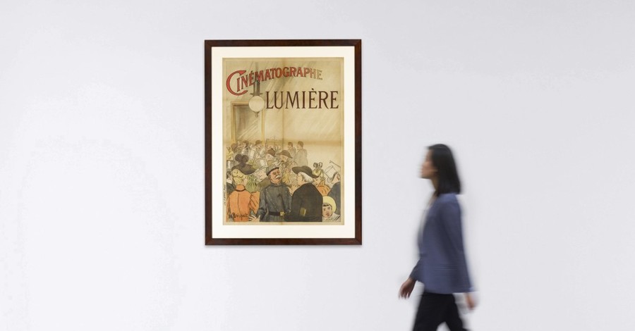 На аукционе Sotheby's продают первый кинопостер - он рекламирует творчество братьев Люмьер