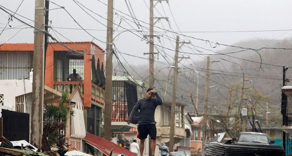 В Пуэрто-Рико ураган 