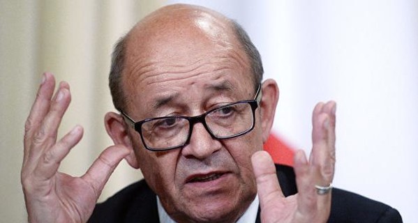 Глава МИД Франции назвал преждевременной идею отправить миротворцев в Донбасс
