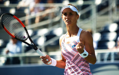 Украинка Леся Цуренко впервые в карьере вышла в четвертьфинал US Open!
